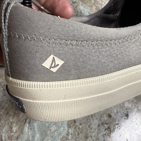 Sperry Women’s Crest Vibe Sneaker, Washable Grey STS82398‎ US 9 EU 40 Slip On - Picture 7 of 9